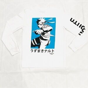 Vintage Naruto Shippuden Masashi Kishimoto Long Sleeve T-Shirt 2002-2007 Anime